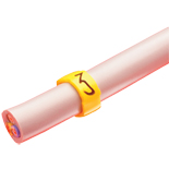 K Type Oval Cable Markers