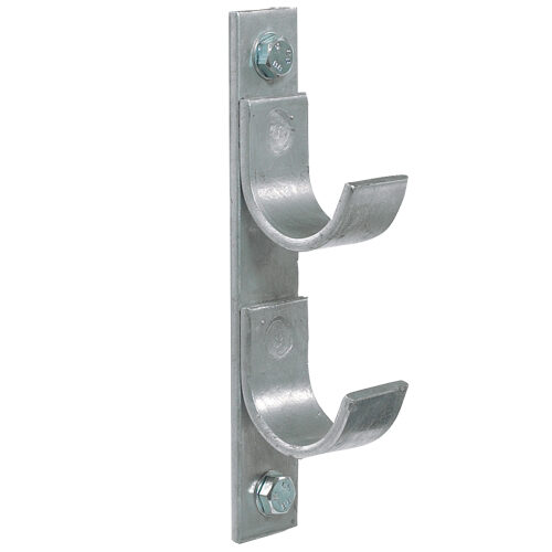 Image for 2 Way Galvanised Steel J Hanger