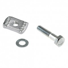 M12 x 25mm BZP Trefoil Cleat Fixing Kit