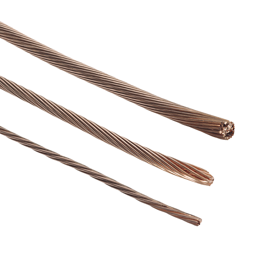 CHS Bare hard-drawn stranded copper conductor