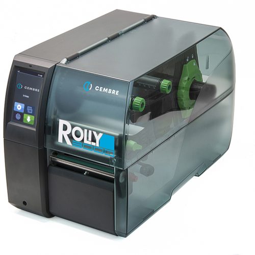 Thermal transfer printer for roll media